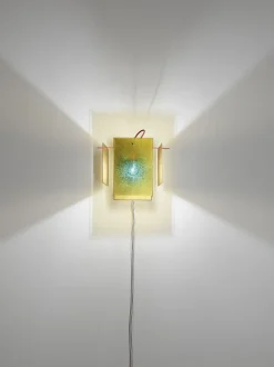 24 Karat Blau væglampe