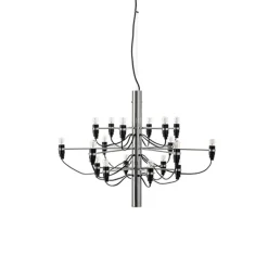 2097/18 lysekrone LED, krom