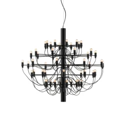 2097/50 lysekrone LED, sort