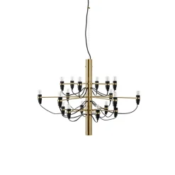 2097/18 lysekrone, messing