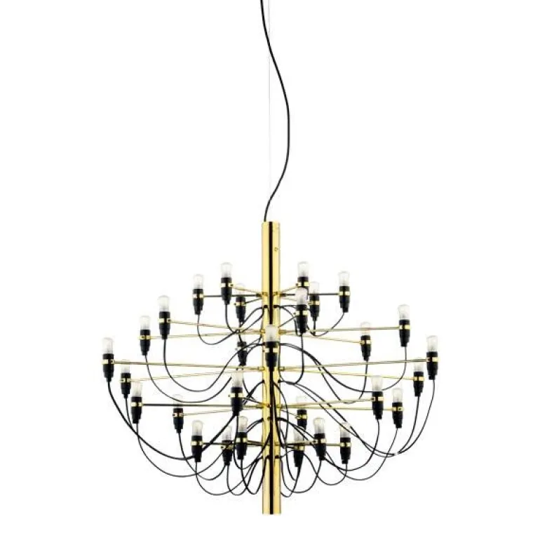 2097/30 lysekrone, messing