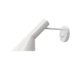 AJ væglampe m/afbryder, hvid