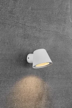 Aleria udendørs væglampe GU10, hvid