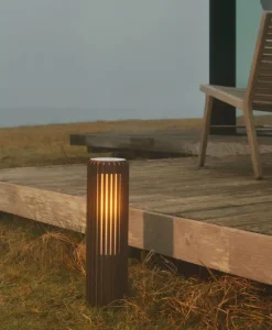 Aludra 45 havelampe, seaside metallisk brun