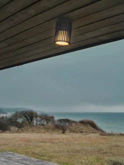Aludra udendørs loftlampe, seaside antrasit