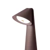 Ami Portable batterilampe / bordlampe, chocolate clay