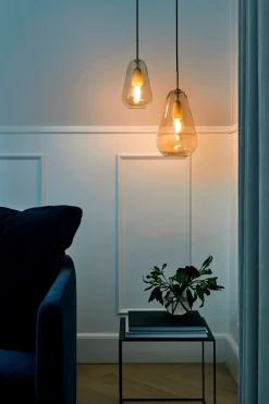 Anoli 1 pendel small, nordic guld/guld