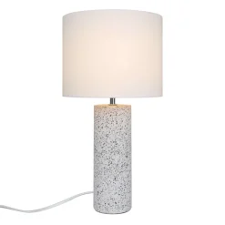 Antiga bordlampe, hvid