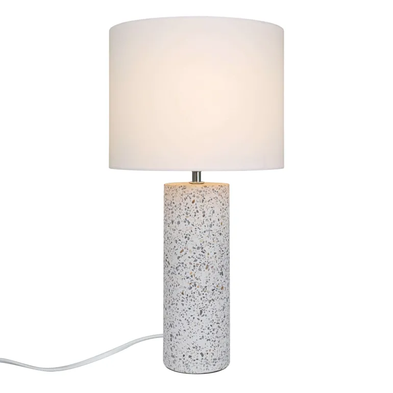 Antiga bordlampe, hvid