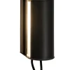 Applique Cylindrique Petite væglampe, antrasit grå