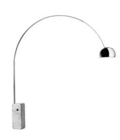 Arco Gulvlampe m/indbygget LED + Lysdæmper