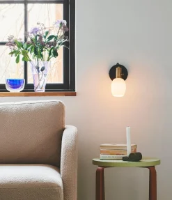 Arild væglampe, sort