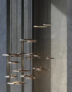 Artist 25 pendel LED, kobber