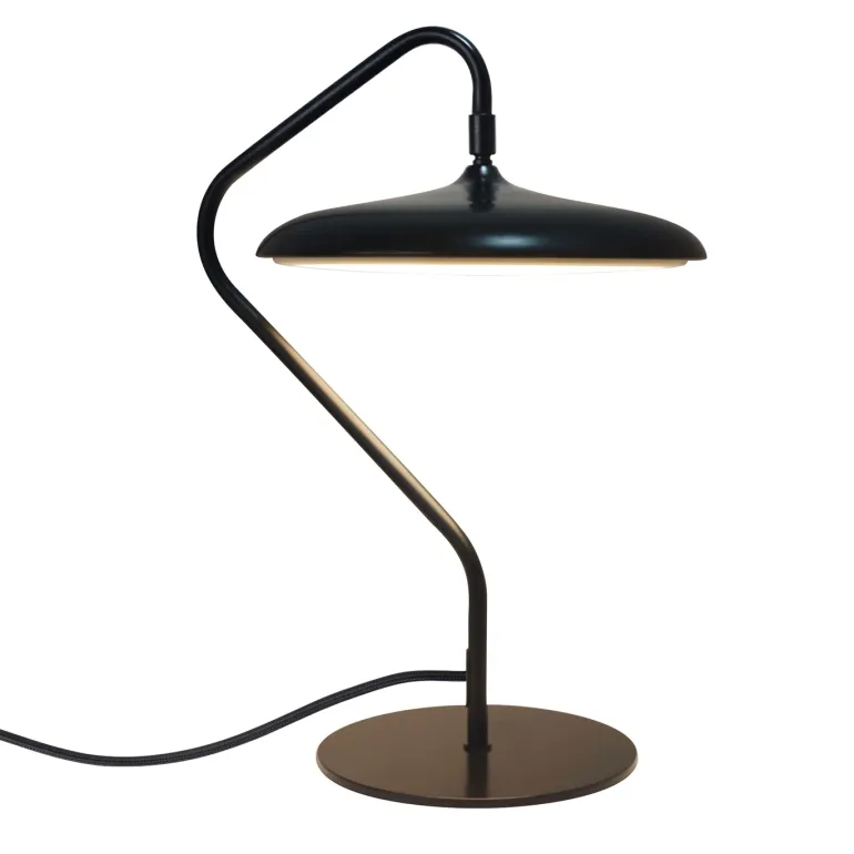 Artist bordlampe LED, sort