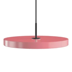 Asteria medium pendel, rose/sort