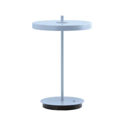 Asteria Move Monochrome batteri-/bordlampe, pale blå