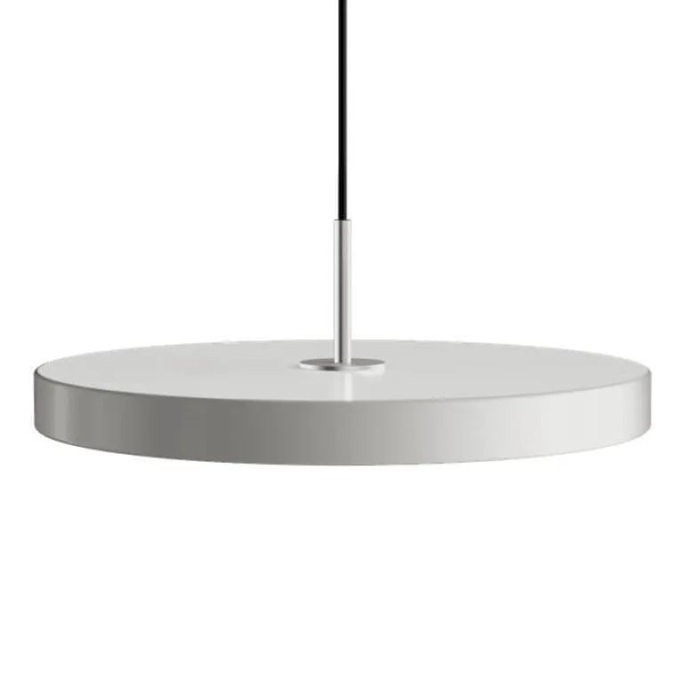 Asteria Plus medium pendel, mist grå/stål