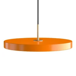 Asteria Plus medium pendel, orange/messing
