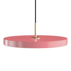 Asteria Plus medium pendel, rose/messing