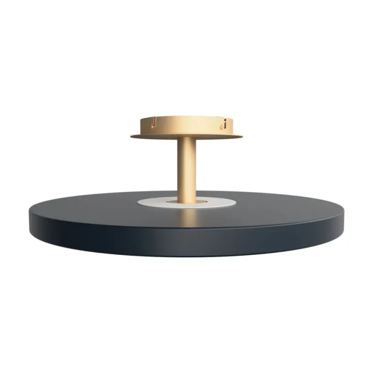 Asteria Up large loftlampe, antrasit/messing