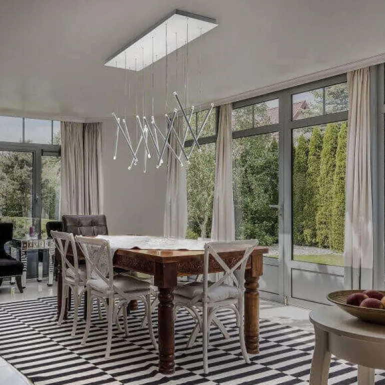 A-Tube Nano Duo pendel, krom