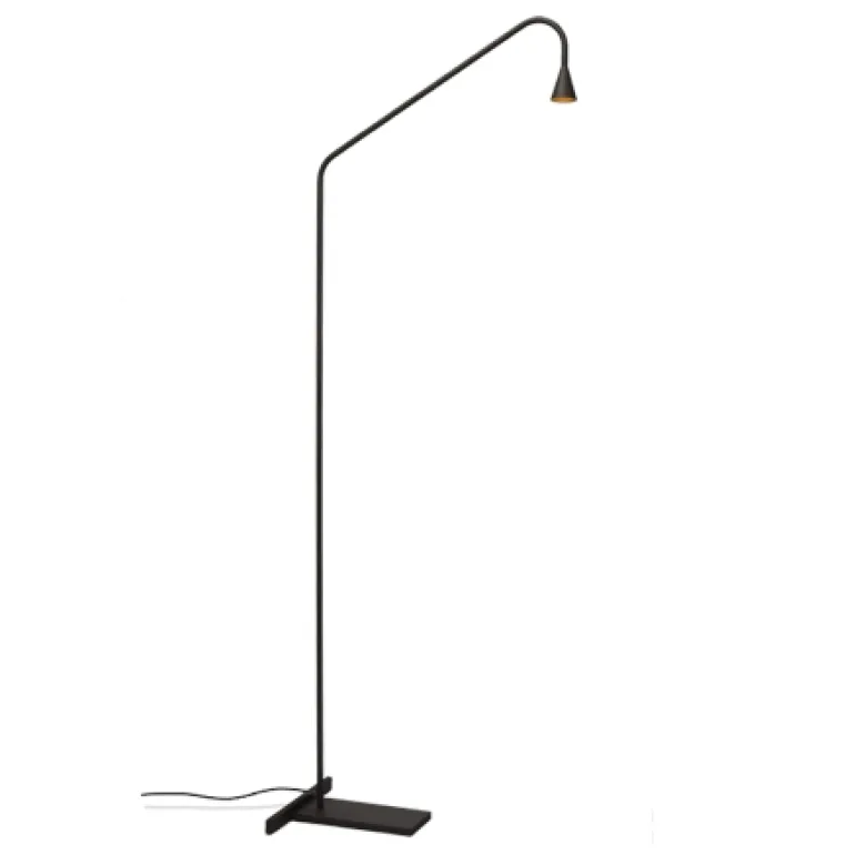 Austere gulvlampe, gunmetal