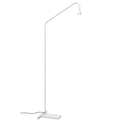 Austere gulvlampe, hvid
