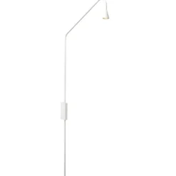 Austere væglampe, hvid