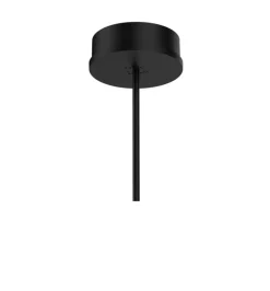 Baldakin for Wever Ducré pendel - enkel, sort