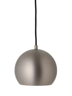 Ball pendel Ø18, børstet satin