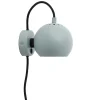 Ball Væglampe, mat aqua green