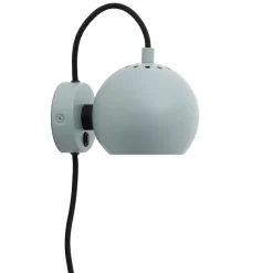 Ball Væglampe, mat aqua green