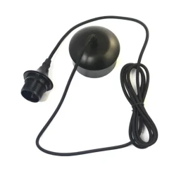 Ballroom pendel - separat fatning, sort Ø20