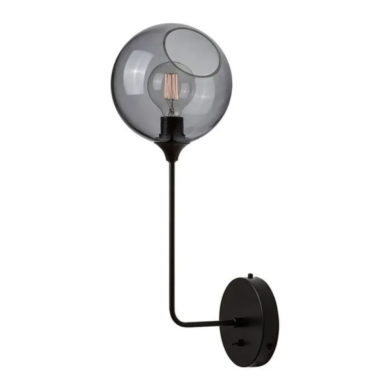 Ballroom The Wall 57 væglampe, smoke