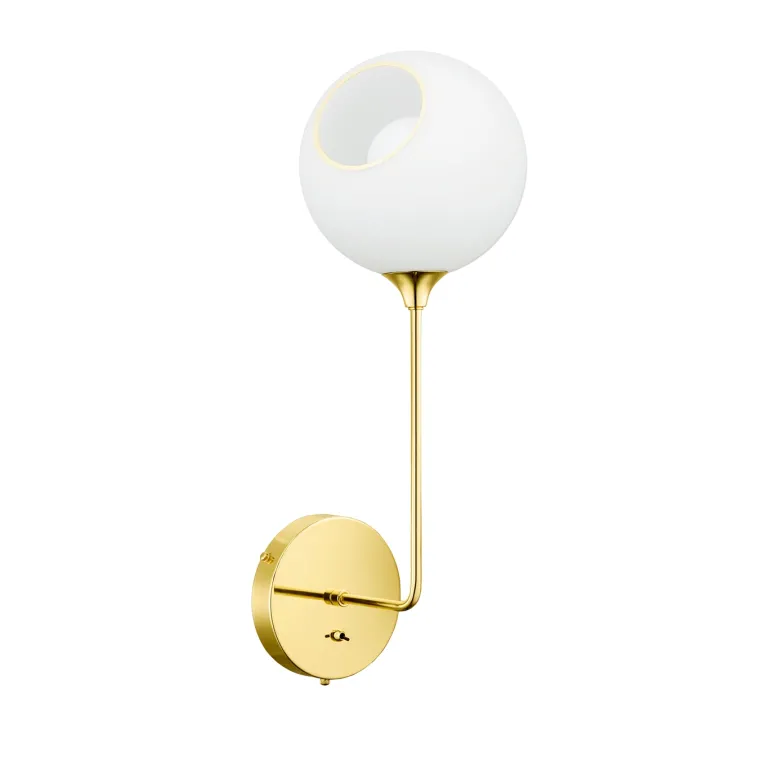 Ballroom The Wall 57 væglampe, white snow