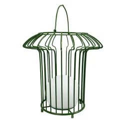 Basket udendørs batterilampe, grøn