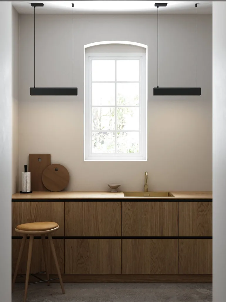 Beau 50 pendel, sort