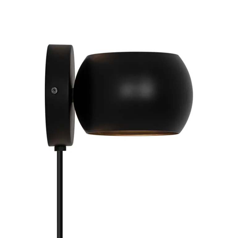 Belir væglampe, sort