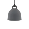 Bell pendel - lille, Grå