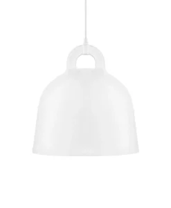 Bell pendel - Medium, Hvid