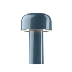 Bellhop Batteri Bordlampe, Blå/grå