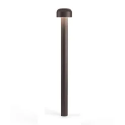Bellhop Bollard H850 udendørs gulvlampe, brun