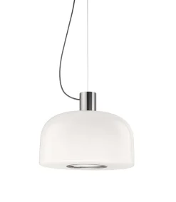 Bellhop Glas S2 pendel, bright aluminium