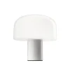 Bellhop Glas T bordlampe, hvid