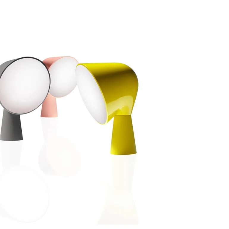 Binic bordlampe, gul