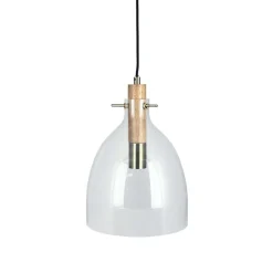 Bistro D25 pendel, klar/eg/messing