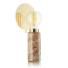 Blindspot Bordlampe, Brun marmor