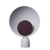 Blooper bordlampe, askegrå/figen lilla