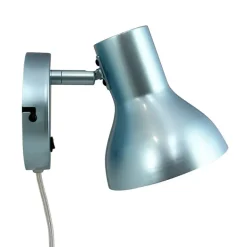 Bob væglampe, metallic blå