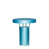 BringMe Portable bordlampe / batterilampe mini, metallic turquoise